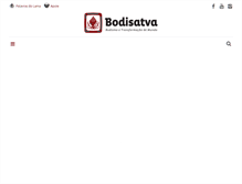 Tablet Screenshot of bodisatva.com.br